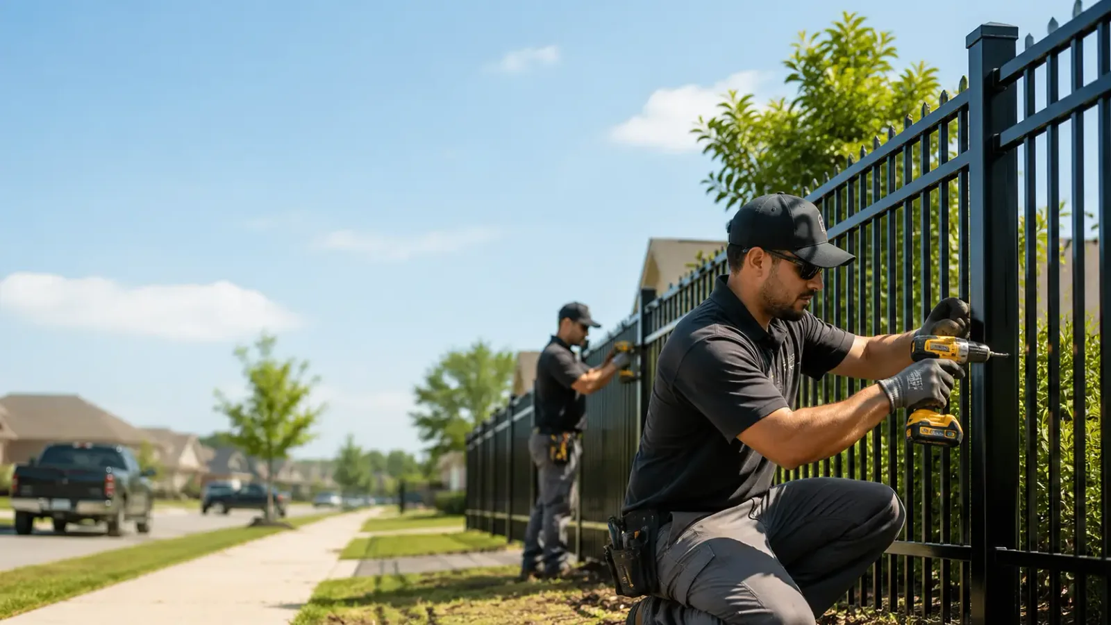 Metal Fence Installation in Winfield, TX